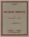 Deuxime Romance op.25 no.8 pour violoncelle et piano