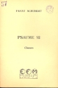 Psaume 92 for baritone and mixed chorus a cappella score (hebr)