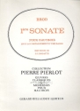 Sonate no.1 pour hautbois et basse partition