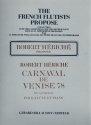 Carnaval de Venise 78 pour flte et piano