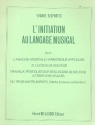 L'Initiation au langage musical vol.1