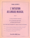 L'Initiation au langage musical vol.3
