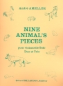 9 Animal's Pieces pour 1-3 violoncelles