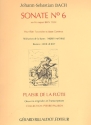 Sonate mi majeur no.6 BWV1035 pour flute et piano
