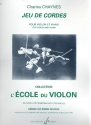 Jeu de cordes pour violon et piano