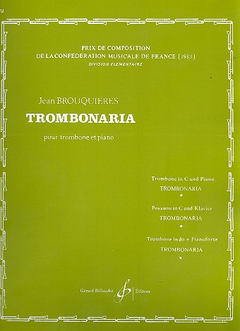 Trombonaria pour trombone et piano