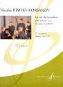 Le vol du bourdon pour flute, hautbois, clarinette, cor et bassoon patition et partie