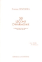 50 lecons d'harmonie vol.A textes