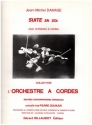 Suite En Sol pour orchestre  cordes partition et parties