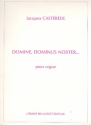 Domine Dominus noster pour orgue