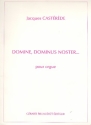 Domine Dominus noster pour orgue