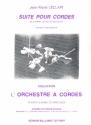 Suite de l'op�ra Scylla et Glaucus pour orchestre � cordes partition et parties (5-4--2-2-2-1)