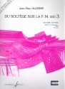 Du solfge sur la f.m. 440.3 - lecture/rythme vol.3 - prparatoire 1 (IM3) livre du professeur