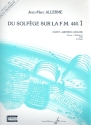 Du solfge sur la f.m. 440.1 - chant/audition/analyse analyse vol.1 - dbutant 1 (IM1) livre du professeur