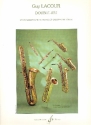 Double jeu pour saxophone soprano et saxophone tnor partition