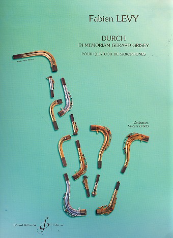 Durch pour 4 saxophones (SATBar) partition et parties