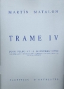 Trame IV pour piano et 11 instruments partition