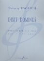 Dixit Dominus fr gem Chor a cappella Partitur