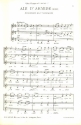 Air d'Armide pour chour de femmes a cappella partition