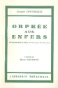 Orphee aux enfers Libretto (fr)