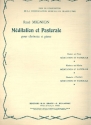 Mditation et Pastorale pour clarinette et piano