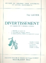 Divertissement pour saxophone alto et 6 percussionists partition