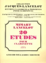 20 �tudes vol.2 pour clarinette