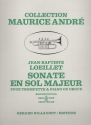Sonate en sol majeur pour trompette et piano (orgue)