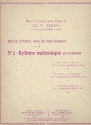 Rhythme molossique en r� mineur op.39,2 pour piano