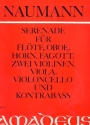 Serenade op.10 für Flöte, Oboe, Fagott, 2 Violinen, Viola, Violoncello und Kontrabass Stimmen