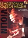 15 most popular classical Melodies (+CD) for violin