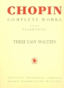 3 easy Waltzes for piano