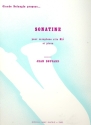 Sonatine for saxophone Eb and piano