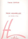 3 Aquarelles pour clarinette et piano