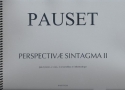 Perspectivae Sintagma II pour piano, 2 voix, 2 ensembles et informatique partition