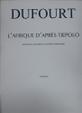 L'Afrique d'aprs Tiepolo pour piano principal et ensemble instrumental partition (2005)