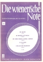 Die wienerische Note Band 13: fr Klavier/Gesang/Gitarre