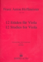 12 Etüden für Viola Klavierbegleitung