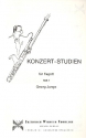 Konzert-Studien Band 1 fr Fagott