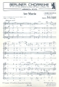 Ave Maria fr Sopran (Tenor), gem Chor und Klavier Chorpartitur