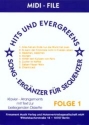 Hits und Evergreens Band 1 mit Midifile