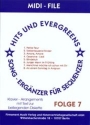 Hits und Evergreens Band 7 mit Midifile