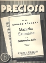 Mazurka  und  Ecossaise: fr Salonorchester