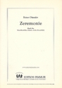 Zeremonie fr Tenorblockflte, Gitarre und Violoncello Partitur und Stimmen