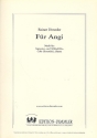 Fr Angi fr Sopranino- und Altblockflte, Violoncello und Gitarre Partitur und Stimmen