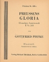 Preußens Gloria: für Blasorchester