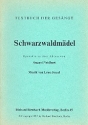 Schwarzwaldmdel Libretto