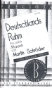 Deutschlands Ruhm: fr Blasorchester