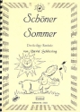 Schner Sommer fr Solisten, gem Chor, Klavier und Triangel Partitur