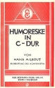 Humoreske C-Dur: fr Salonorchester